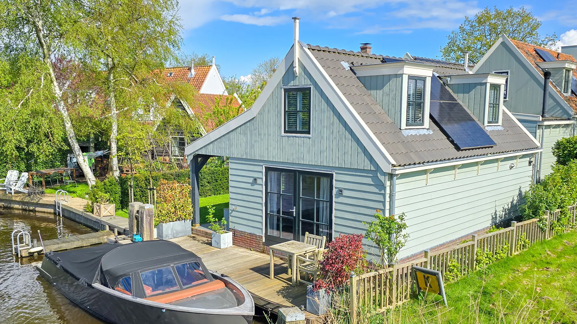 Zonnepanelen op een huis
